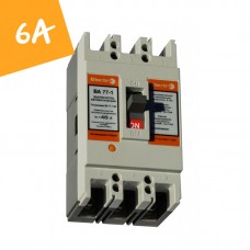 Автоматичний вимикач ВА77-1-63 6А 3 полюси 8-12 In