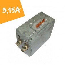 Автоматичний вимикач ВА-21-29 3,15А на 2 полюси (АК-63 2МГ)