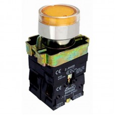 Кнопка натискна з LED підсвічуванням PB2-ВW3561 (жовта)