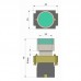 Кнопка натискна з LED підсвічуванням PB2-ВW3361 (зелена)