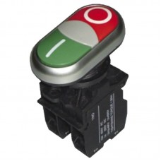 Кнопка натискна PB2-LA32HDN-11 з LED підсвічуванням (червона/зелена) NO+NC