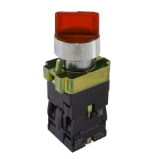Кнопка-перемикач РВ2-ВК2465 з LED підсвічуванням (2-х позиційний) червона