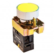 Кнопка управління натискна XB2-BA51 жовта