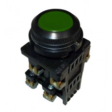 КЕ-012 зелений кнопковий вимикач (виконання 1...5)