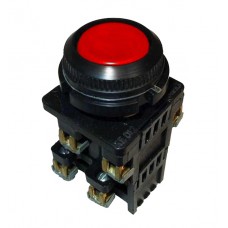 КЕ-012 червоний кнопковий вимикач (виконання 1...5)