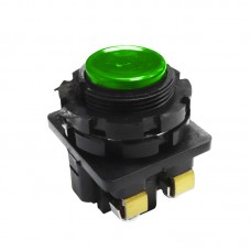 КЕ-032 зелений кнопковий вимикач (виконання 1…9)