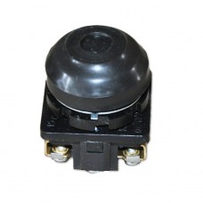 КЕ-081 чорний кнопковий вимикач Ip=54 (зовнішній протектор)