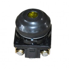 КЕ-081 жовтий кнопковий вимикач Ip=54 (зовнішній протектор)