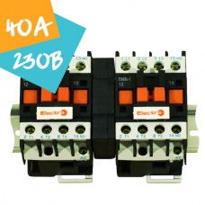 Реверсивний контактор PMLo-1-40 40A 230V AC3 18,5 кВт