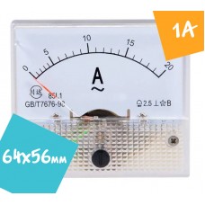 Амперметр 85L1 T7676-98 1А 50Гц панельний змінного струму