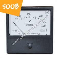 Панельний вольтметр ЕВ0302 500В