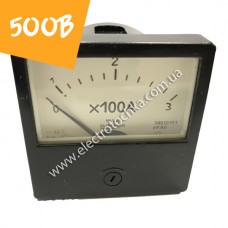 Панельний вольтметр Е8030 500В класу 1,5