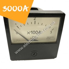 Щитовий амперметр Е8030 3000А класу 1,5