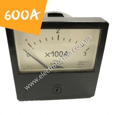 Щитовий амперметр Е8030 600А класу 1,5